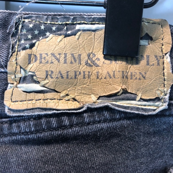 Denim and Supply Mens "Prospect" Black Jeans W 36 L 32 great condition - Picture 6 of 7